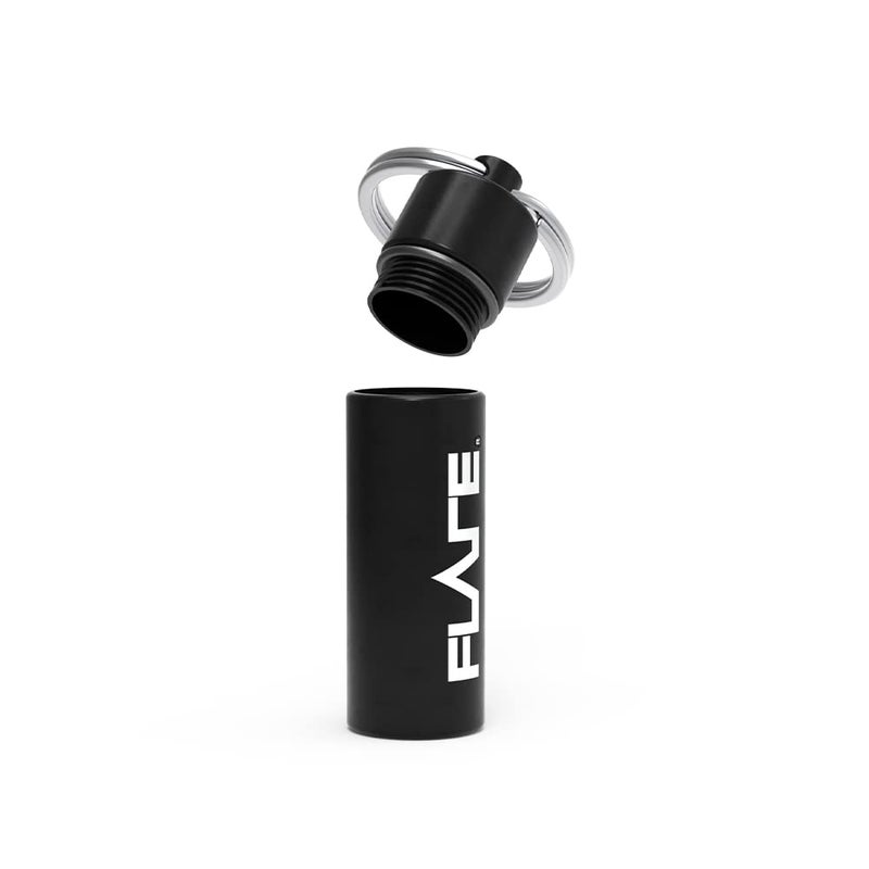 FLARE AUDIO Capsule Black - Tough Lightweight Aluminium, Water-proof, Keychain - Image 2
